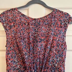 J Crew Silk Pattern Dress, size 2